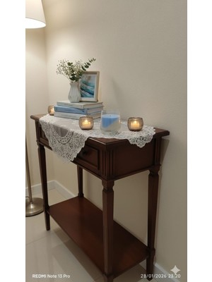 Deniz Kuzey Design Okyanus Ferahlığı Kokulu Çift Renkli Dekoratif Bardak Mum - Modern Mavi & Beyaz Tasarım (240GR)