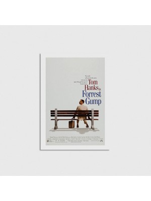Domirus Forrest Gump (1994) Film Posteri Çerçevesiz Poster Duvar Dekorasyonu