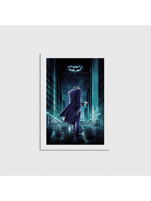 Domirus The Dark Knight (2008) Film Posteri Çerçevesiz Poster Duvar Dekorasyonu