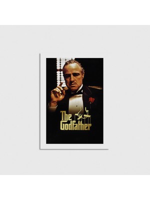 Domirus The Godfather (1972) Film Posteri Çerçevesiz Poster Duvar Dekorasyonu