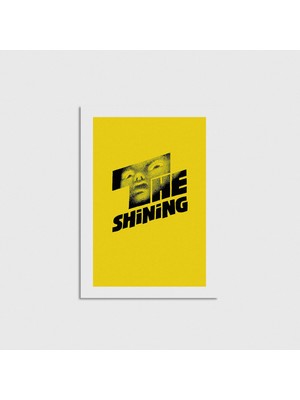 Domirus The Shining (1980) Film Posteri Çerçevesiz Poster Duvar Dekorasyonu