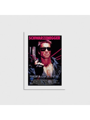 Domirus The Terminator (1984) Film Posteri Çerçevesiz Poster Duvar Dekorasyonu