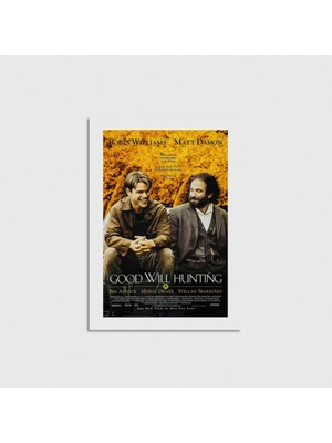 Domirus Good Will Hunting (1997) Film Posteri Çerçevesiz Poster Duvar Dekorasyonu
