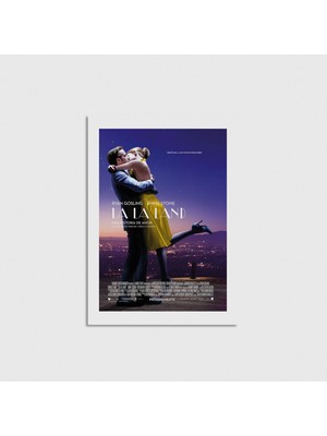 Domirus La La Land (2016) Film Posteri Çerçevesiz Poster Duvar Dekorasyonu