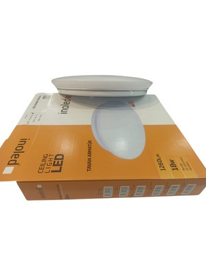 İnoled Inoled 18W Tavan Armatürü - Gizli Sensörlü Beyaz Işık 5163-01