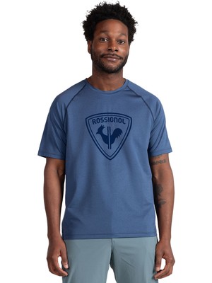 Rossignol Westweg Shield Erkek Mavi Koşu Tişört