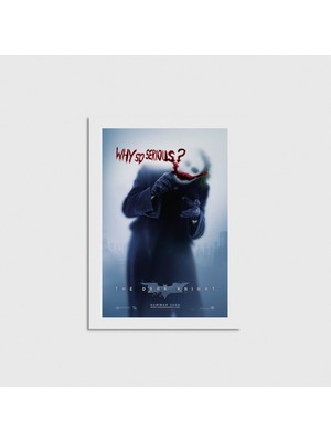 Domirus The Dark Knight (2008) Film Posteri Çerçevesiz Poster Duvar Dekorasyonu