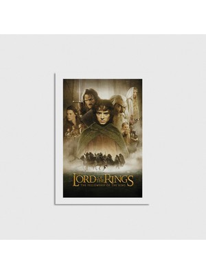 Domirus The Lord Of The Rings: The Fellowship Of The Ring (2001) Film Posteri Çerçevesiz Poster Duvar Dekorasyonu