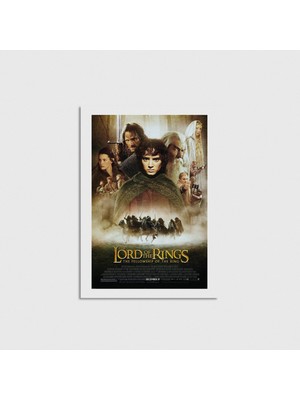 Domirus The Lord Of The Rings: The Fellowship Of The Ring (2001) Film Posteri Çerçevesiz Poster Duvar Dekorasyonu