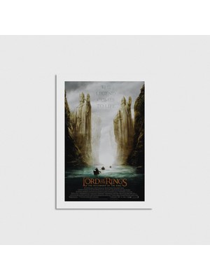 Domirus The Lord Of The Rings: The Fellowship Of The Ring (2001) Film Posteri Çerçevesiz Poster Duvar Dekorasyonu