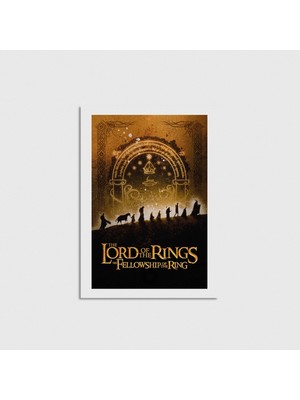 Domirus The Lord Of The Rings: The Fellowship Of The Ring (2001) Film Posteri Çerçevesiz Poster Duvar Dekorasyonu