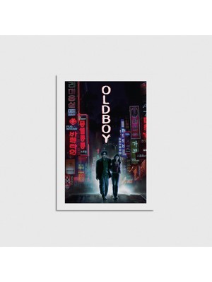 Domirus Oldboy (2003) Film Posteri Çerçevesiz Poster Duvar Dekorasyonu