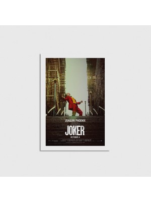 Domirus Joker (2019) Film Posteri Çerçevesiz Poster Duvar Dekorasyonu