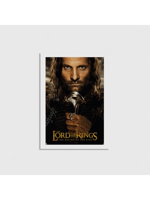 Domirus The Lord Of The Rings: The Return Of The King (2003) Film Posteri Çerçevesiz Poster Duvar Dekorasyonu
