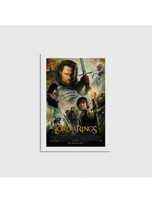 Domirus The Lord Of The Rings: The Return Of The King (2003) Film Posteri Çerçevesiz Poster Duvar Dekorasyonu