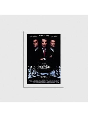 Domirus Goodfellas (1990) Film Posteri Çerçevesiz Poster Duvar Dekorasyonu