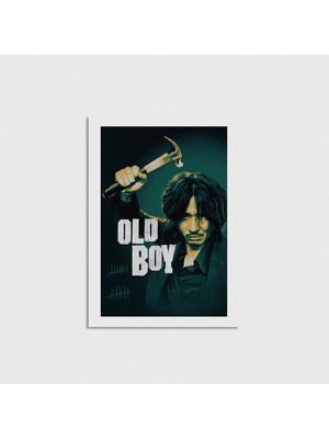 Domirus Oldboy (2003) Film Posteri Çerçevesiz Poster Duvar Dekorasyonu
