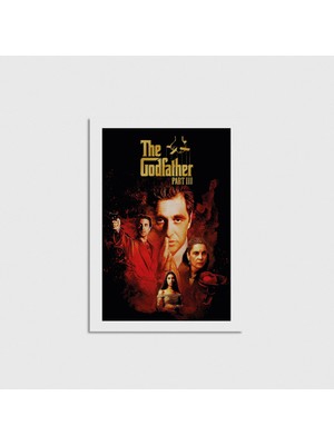 Domirus The Godfather Part Iıı (1990) Film Posteri Çerçevesiz Poster Duvar Dekorasyonu
