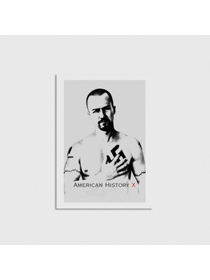 Domirus American History x (1998) Film Posteri Çerçevesiz Poster Duvar Dekorasyonu