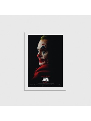 Domirus Joker (2019) Film Posteri Çerçevesiz Poster Duvar Dekorasyonu