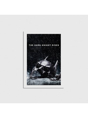 Domirus The Dark Knight Rises (2012) Film Posteri Çerçevesiz Poster Duvar Dekorasyonu