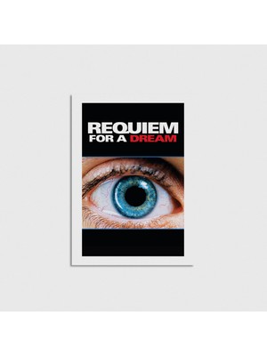 Domirus Requiem For A Dream (2000) Film Posteri Çerçevesiz Poster Duvar Dekorasyonu