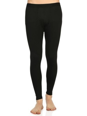 Tutku 2'li Paket Erkek Termal Tayt Kışlık Alt Içlik-Siyah-4