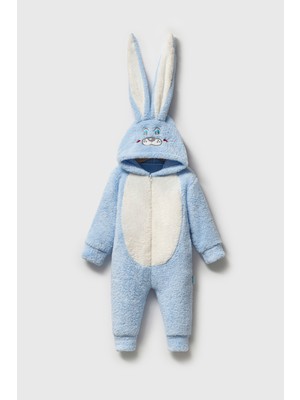 Mahfel Welsoft Mavi Tavşan Modelli Bebek Astronot, Uyku Tulumu