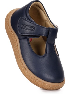 Kiko Kids Lija %100 Deri Günlük Kız Bebek Babet Ayakkabı
