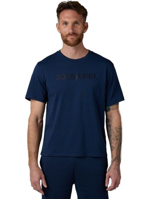 Rossignol Prarion Erkek Mavi Koşu Tişört