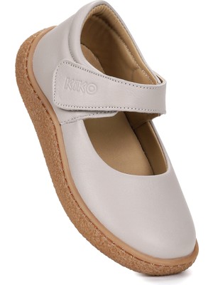 Kiko Kids Lida %100 Deri Günlük Kız Çocuk Babet Ayakkabı