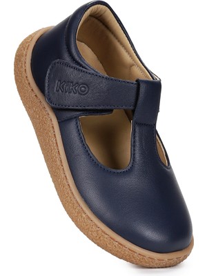 Kiko Kids Lija %100 Deri Günlük Kız Çocuk Babet Ayakkabı