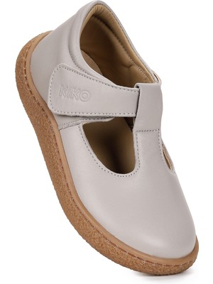 Kiko Kids Lija %100 Deri Günlük Kız Çocuk Babet Ayakkabı