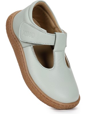 Kiko Kids Lija %100 Deri Günlük Kız Çocuk Babet Ayakkabı