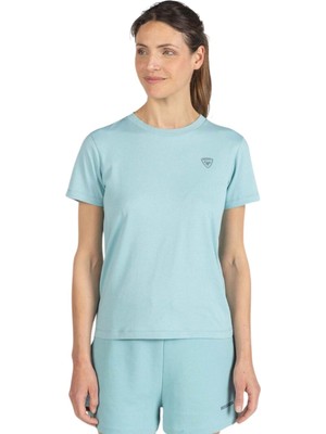 Rossignol Traye Kadın Mavi Koşu Tişört
