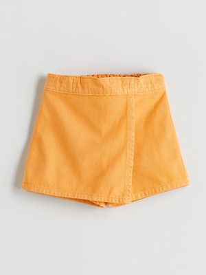 Lc Waikiki Yeni Sezon Basic Kız Çocuk Denim Görünümlü Şort Etek