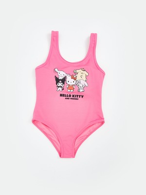 Lc Waikiki Yeni Sezon Hello Kitty Baskılı Kız Çocuk Mayo