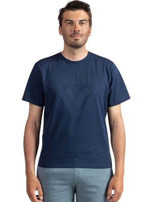 Rossignol Cliffside Erkek Mavi Koşu Tişört