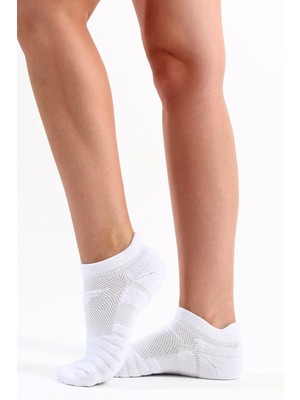 The Huez 2 Çift Havlu Patik Kadın Çorabı,nefes Alabilen Pamuklu Yumuşak Çorap