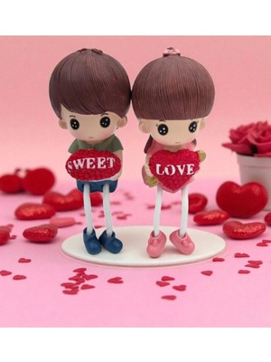 Dörtel Tedarik Bank Oturan 2'li Biblo Sevgili Hediyesi