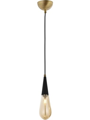 Normadia Modern Eskitme Kaplama Avize, E14, Metal ve Cam, 10CM, Şık Tasarım