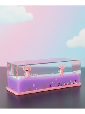 Dörtel Tedarik Stitch Tasarımlı Batmayan Sulu Figür Hediyelik Biblo