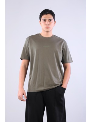 Mckanzie 2271 Baskı 4 O yaka 24*1 Süprem Oversize T-shirt