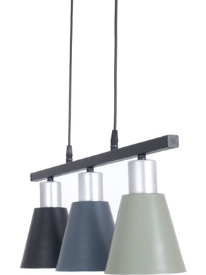 Normadia Modern 3'lü Avize, Salon, Mutfak ve Cafe Dekorasyonu Için Şık Tasarım