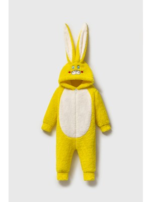 Mahfel Welsoft Sarı Tavşan Modelli Bebek Astronot, Uyku Tulumu