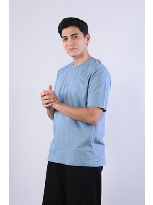 Mckanzie 2271 Baskı 3 O yaka 24*1 Süprem Oversize T-shirt