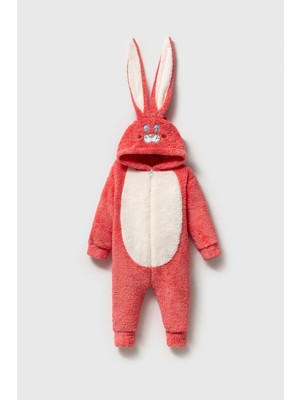 Mahfel Welsoft Kırmızı Tavşan Modelli Bebek Astronot, Uyku Tulumu