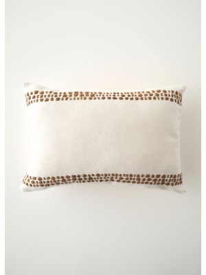 Bella Maison Tassel Dekoratif Kırlent Kılıfı Krem (35X50 Cm)