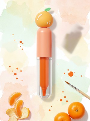 Bam Meyve Figürlü Renkli Keçeli Kalem