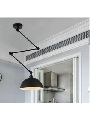 Normadia Modern Hareketli Akrobat Metal Sarkıt Avize, 30CM Çaplı Şık Tasarım